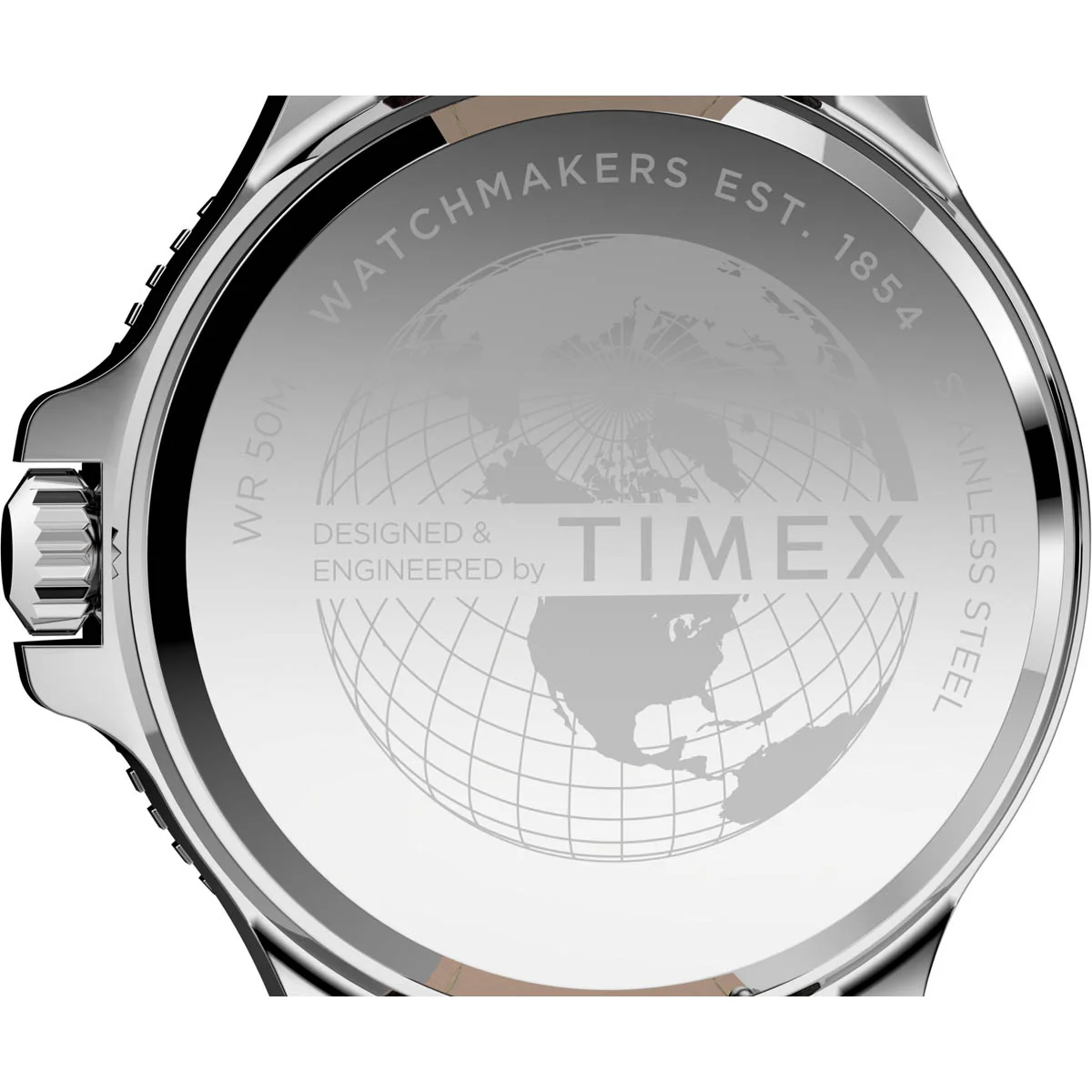 Timex Trend Round 43mm Blue Dial Analog Men Watch - TW2U13000UJ - Image 4