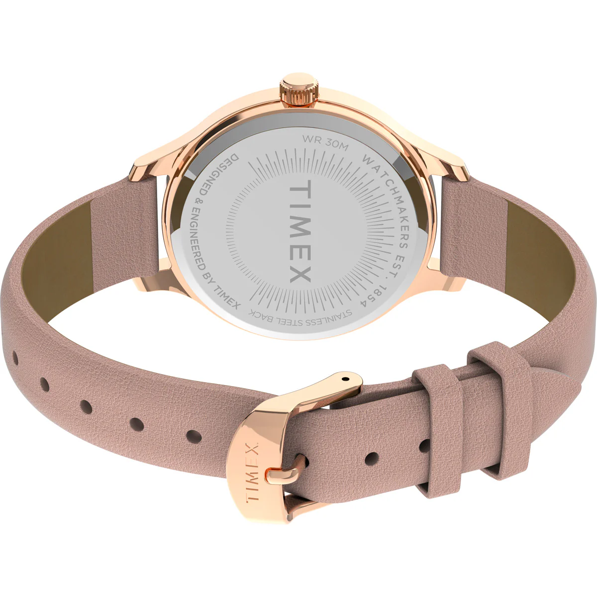 Peyton 36mm Leather Strap Watch - Image 4